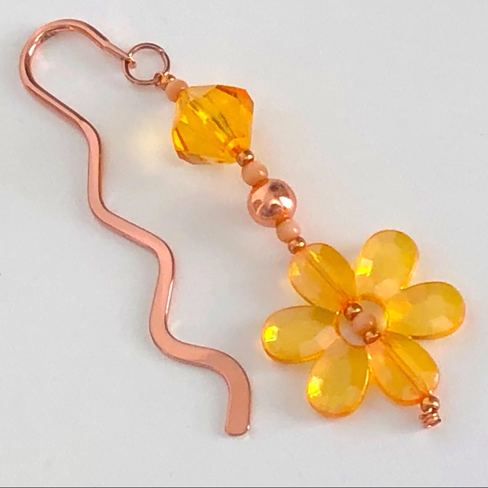 Hand Crafted Beaded Bookmark